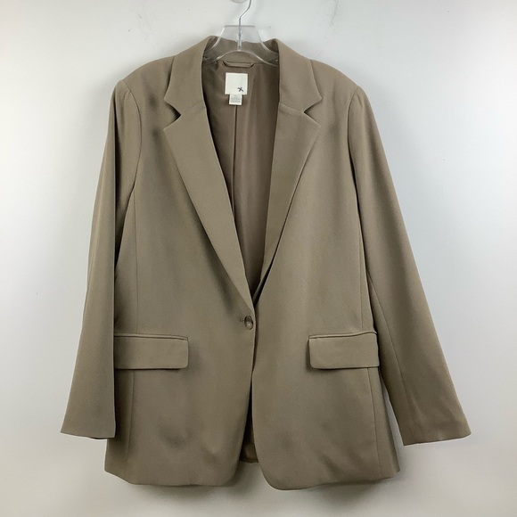 H&M Jackets & Blazers - H&M Single Breasted Blazer in Taupe